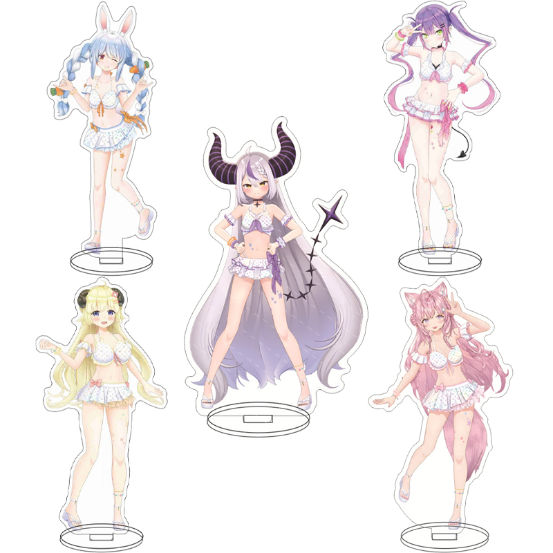 16CM Anime Hololive Shirakami  - огляд і ціна Figma Stand Set