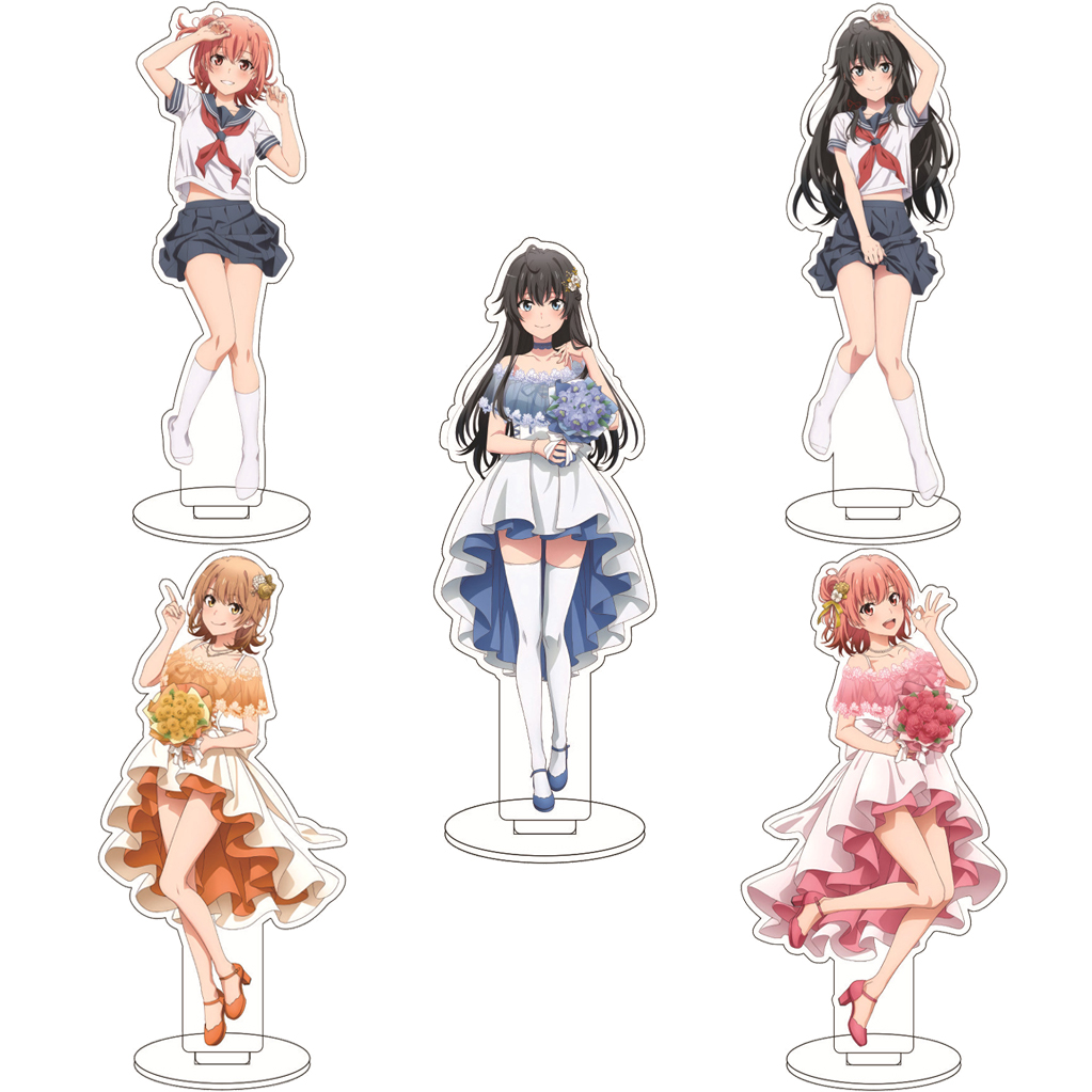 16CM Anime My Teen Romantic Co - огляд і ціна Figma Stand Set