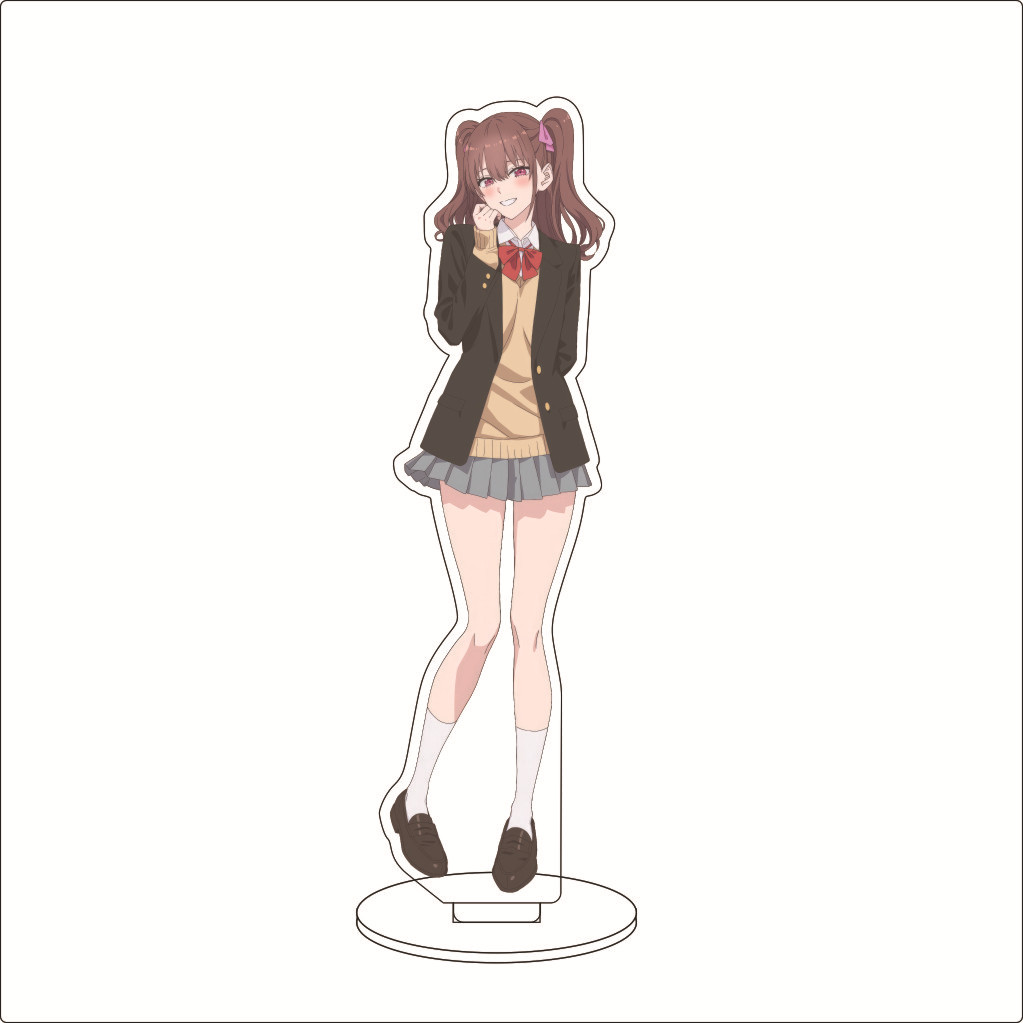 16CM Anime 2.5 Jigen no Ririsa - огляд і ціна Figma Stand Set