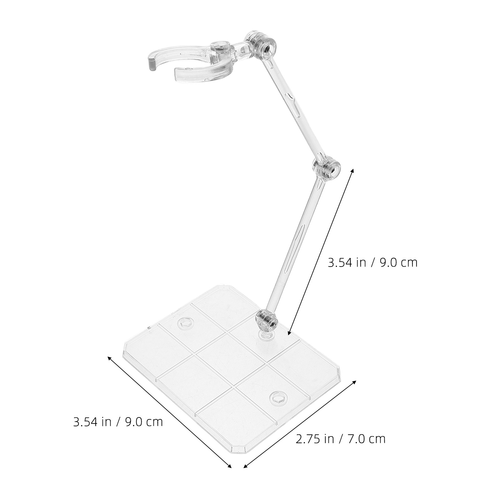 3Pcs Transparent Figure Suppor - огляд і ціна Action Figure Stand