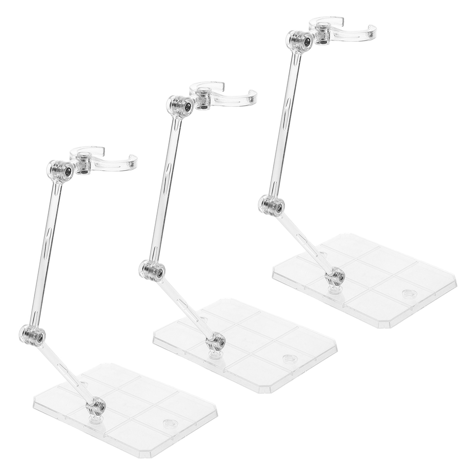 3Pcs Transparent Figure Suppor - огляд і ціна Action Figure Stand