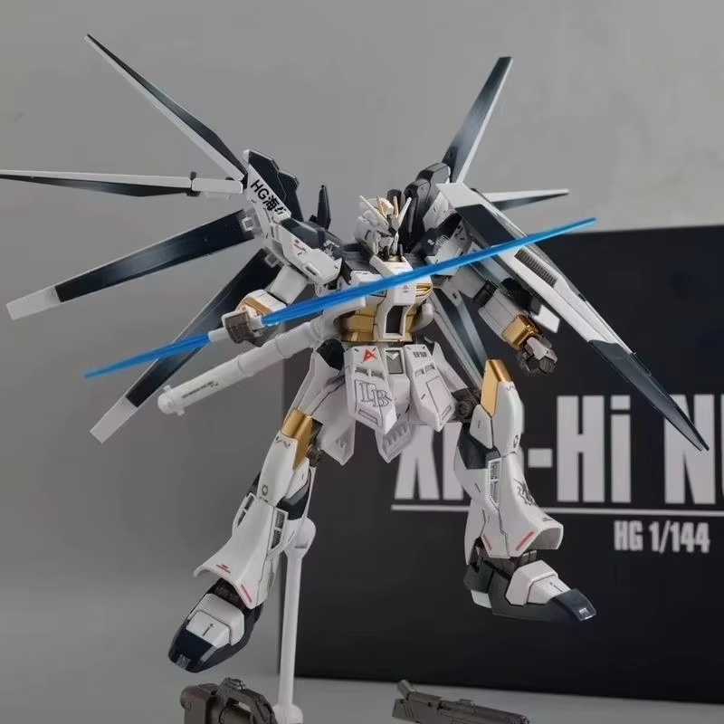 Hi-ν Hi Nu GPB Color HG 1/144  - огляд і ціна Bandai Model Gundam Hg