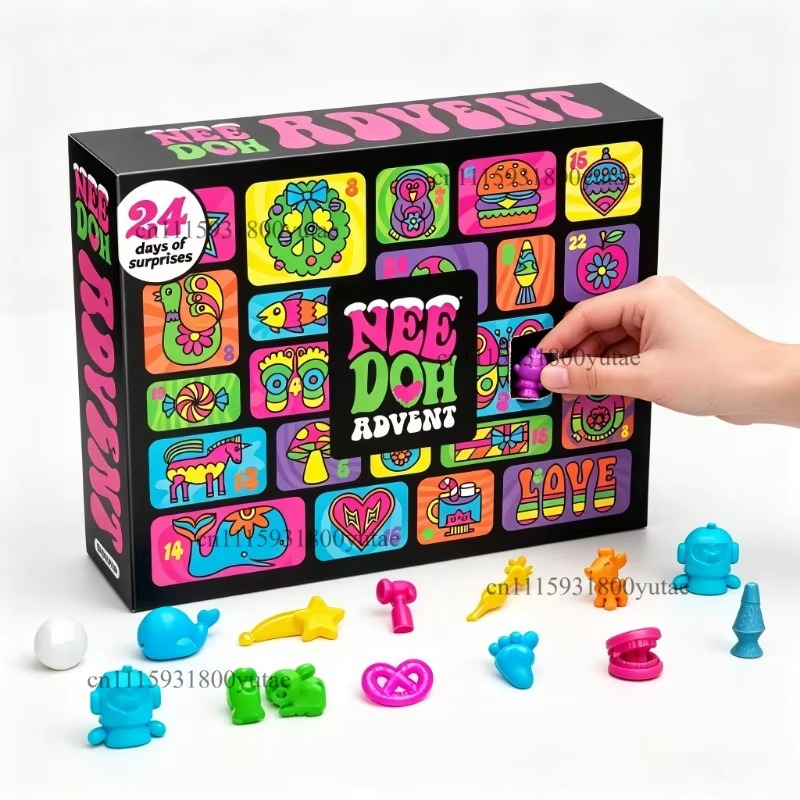 Christmas Advent Calendar Blin - огляд і ціна Fidget Cube Original